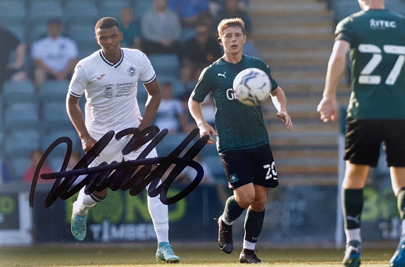 Adam Randell Genuine Hand Signed Plymouth Argyle 6X4 Photo Poster painting