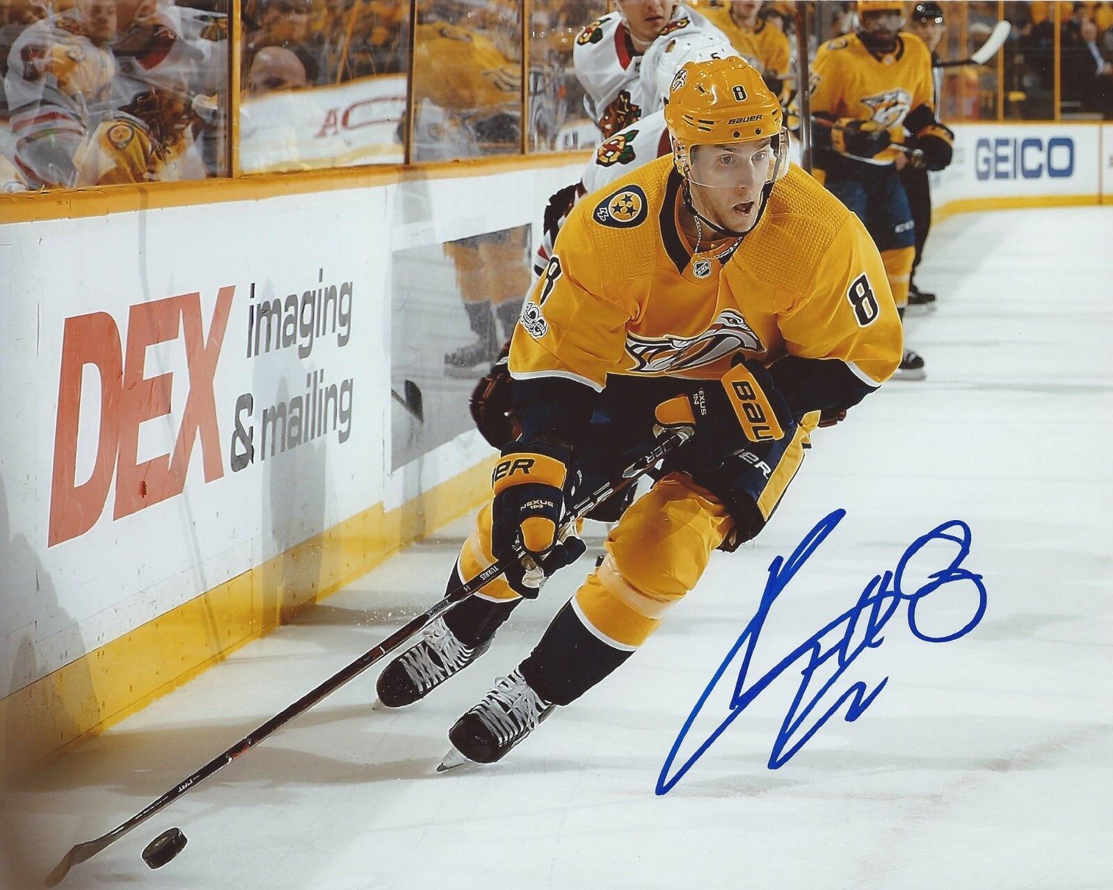 Kyle Turris Signed 8x10 Photo Poster painting Nashville Predators Autographed COA C