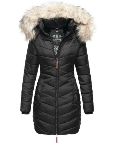 Fashion ladies parka coat