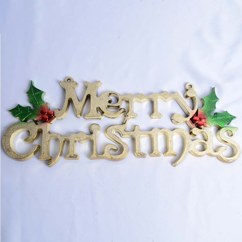 

20cm 5pcs Christmas Plastic Letter Plate Xmas Decoration, 501 Original