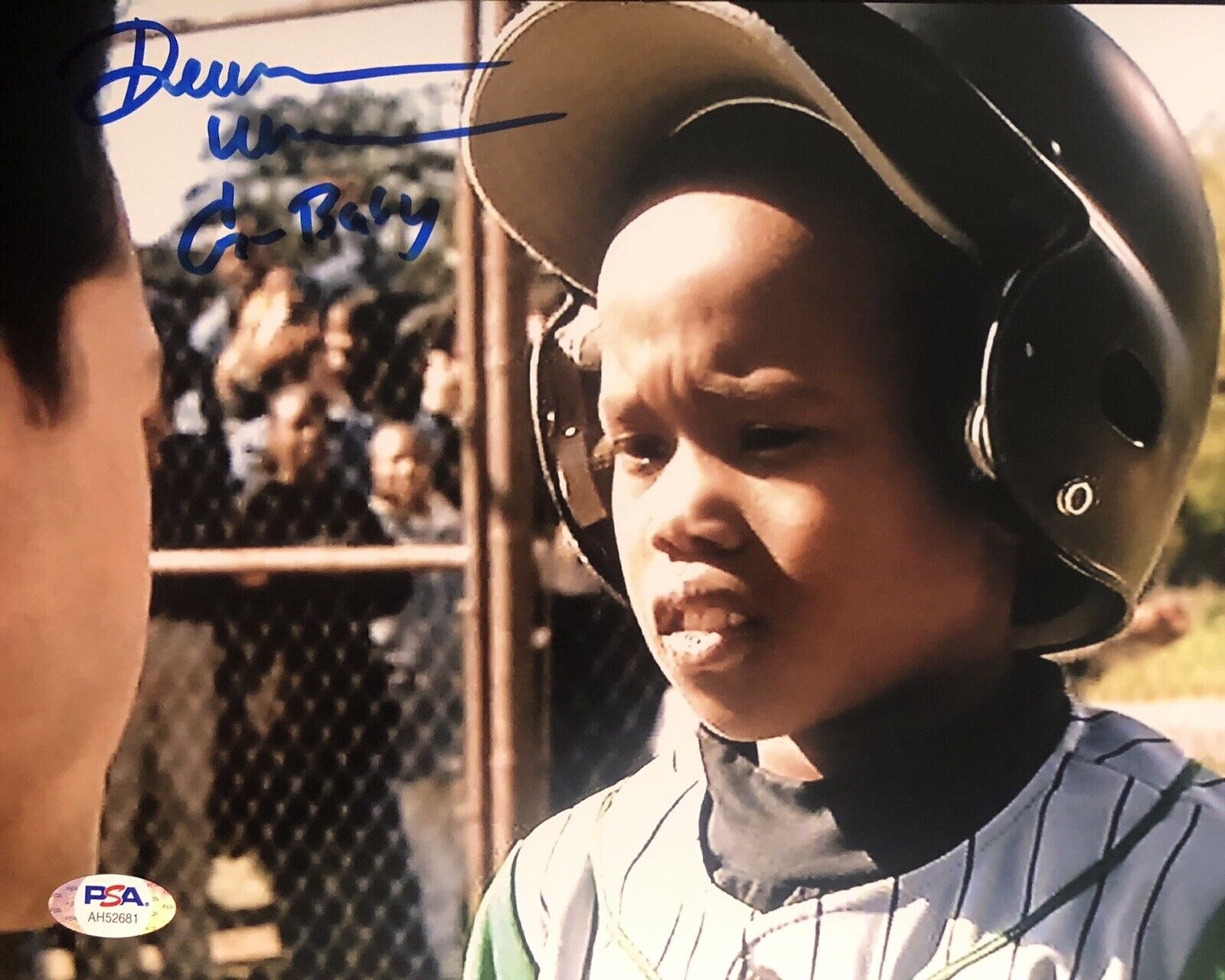 Dwayne Warren Signed Autographed Hardball G Baby 8x10 Photo Poster painting Psa/Dna