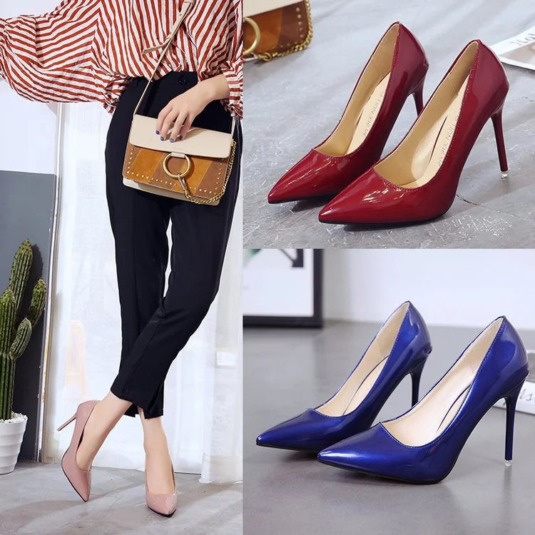 women's pointed toe pumps stiletto heels