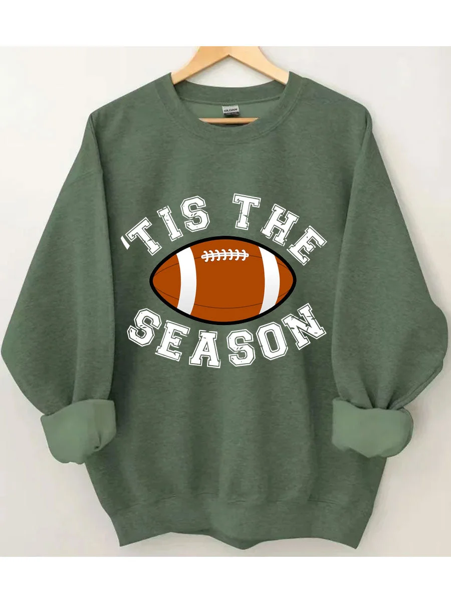 Tis The Season Football Sweatshirt
