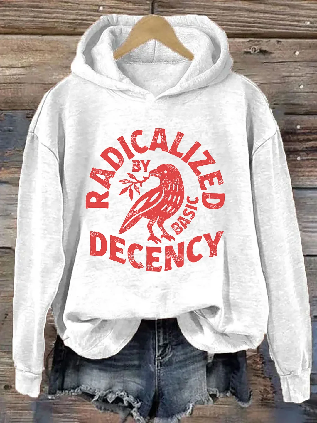 Radicalized By Basic Decency Hoodie