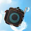 Speaker Bag for JBL Partybox Encore2 Essential Detachable Adjustable Strap Portable Travel Rugged Speaker Cover for Microphones Charger Cable and Accessories