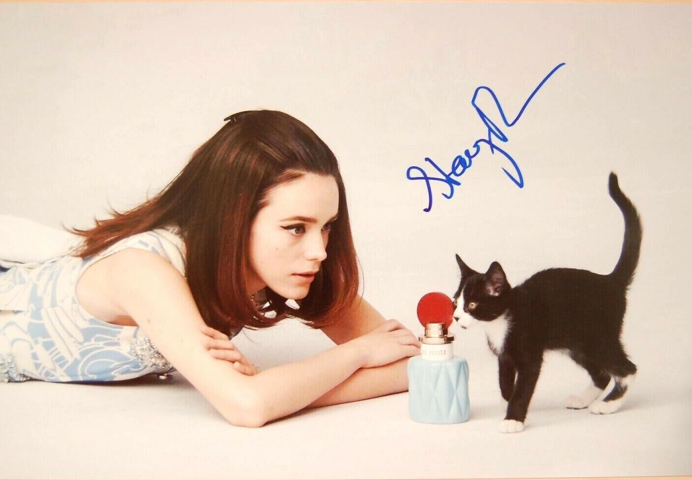 STACY MARTIN In-Person Signed Autographed Photo Poster painting RACC COA Nymphomaniac Vox Lux