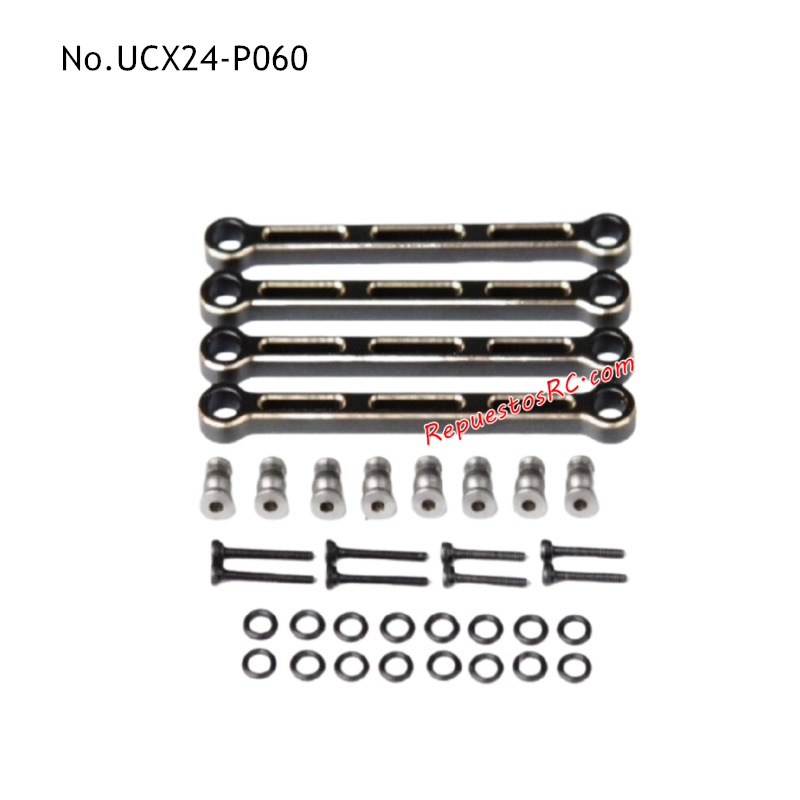 UDIRC UCX2402 Piezas de Mejora para Coches RC Biela Met&aacute;lica UCX24-P060