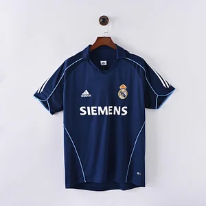 2005/2006 Retro Real Madrid Away Football Shirt1:1 Thai Quality