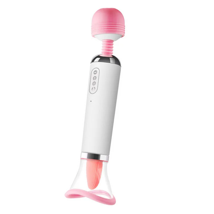 Tongue Licking Massage Vibrator Clitoral Stimulation Orgasm Massage Stick