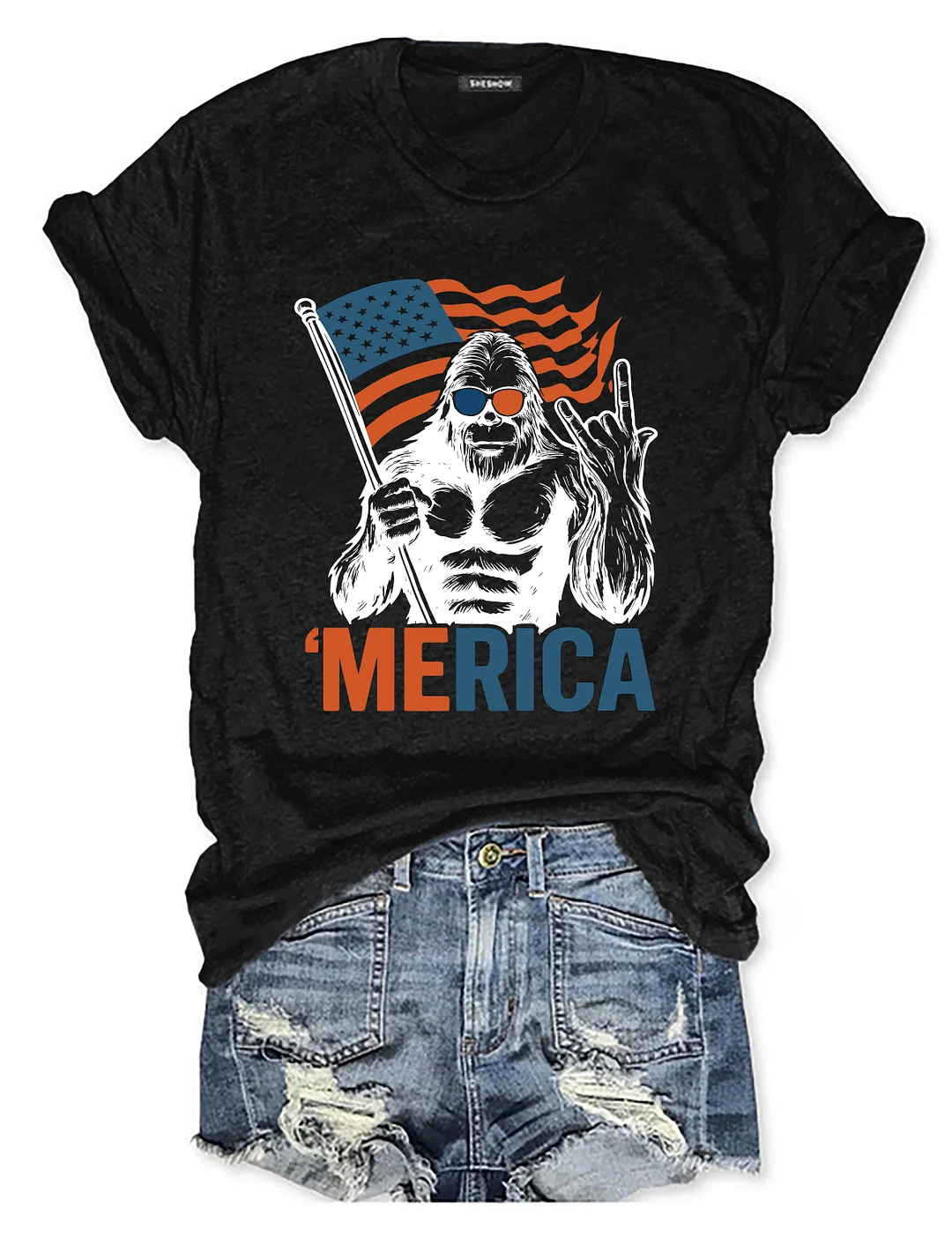 Bigfoot Merica T-shirt