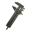 Mini Vernier Caliper Measuring Tool 0-50mm Sliding Scale Manual Non Digital Calipers Zinc-Aluminum Alloy for Bead Wire Mechanical Parts Jewels Rings
