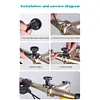 Bicycle Speedometer Stem Mount Adjustable Angle Bike Stopwatch Bracket for Gopro