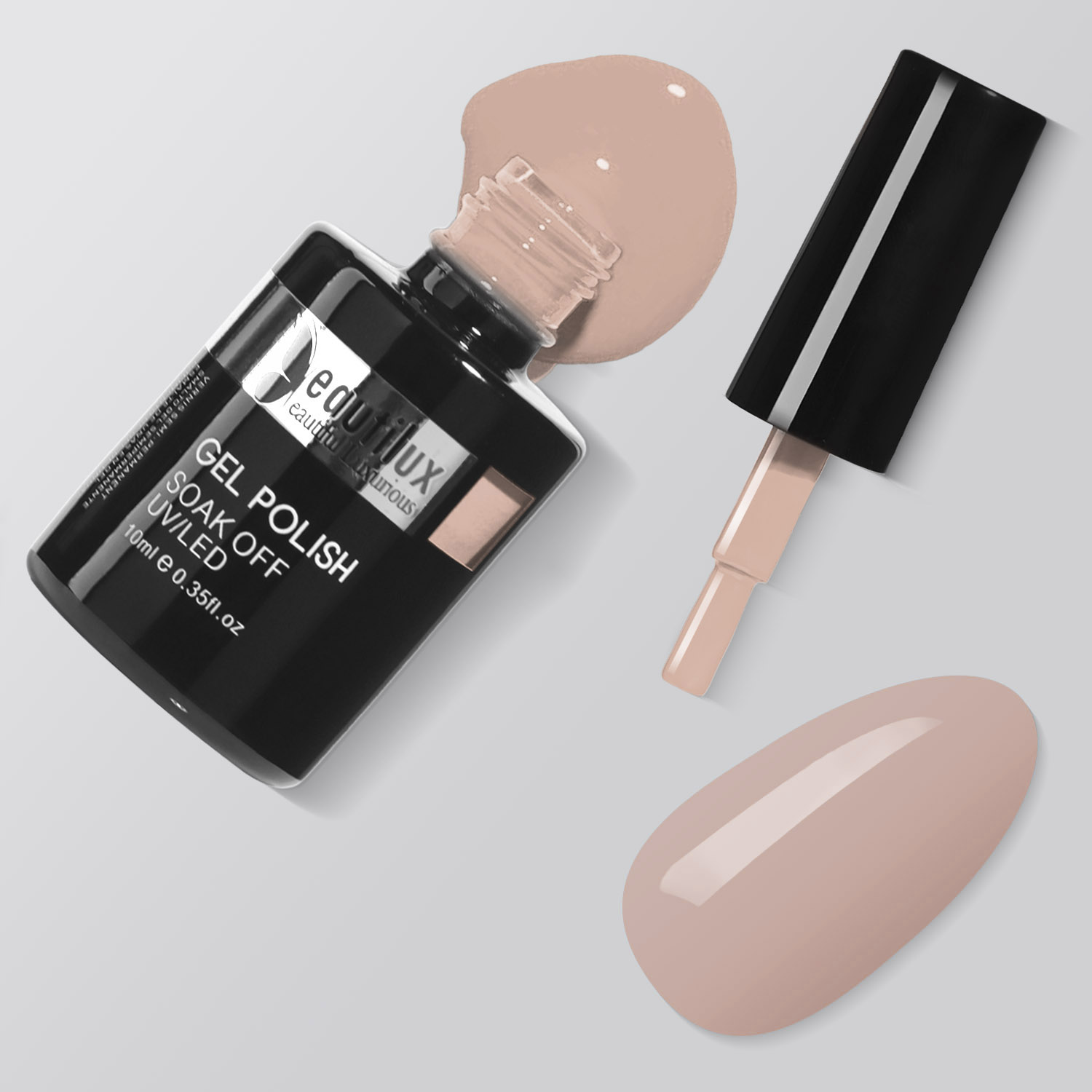 HEMA& TPO Free Nail Gel Polish Color 10ml Autumn Collection-Avoine