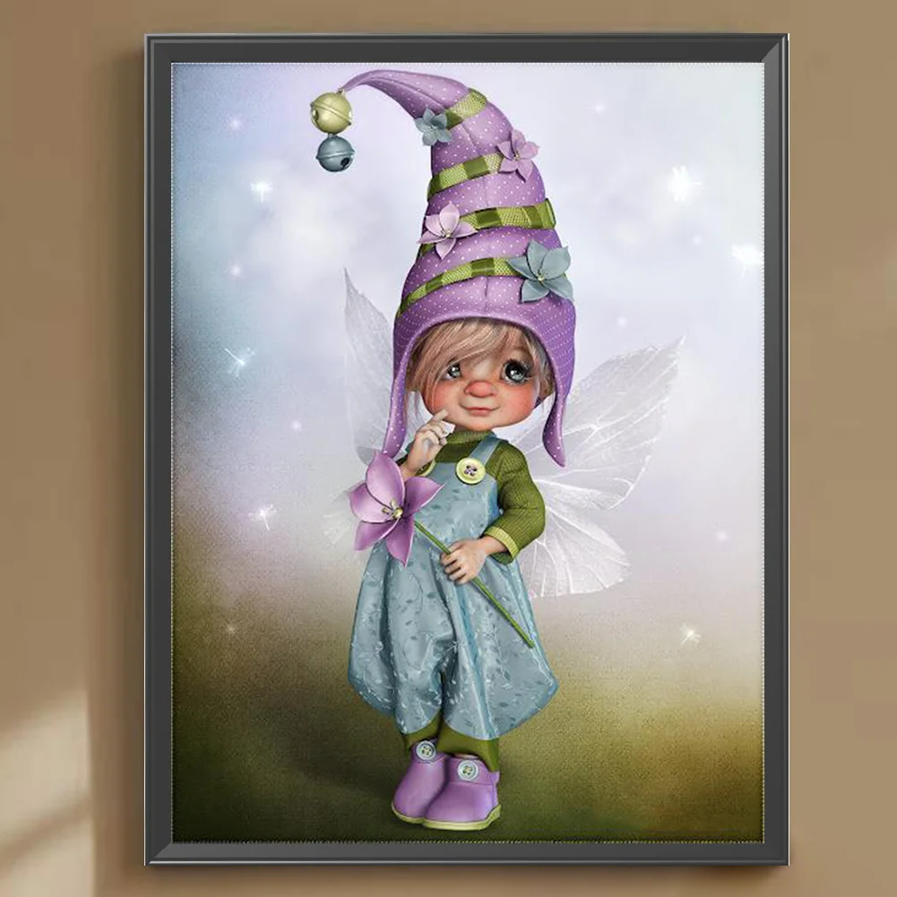Diamond Painting - Full Round Drill - Elf Doll(Canvas|30*40cm)