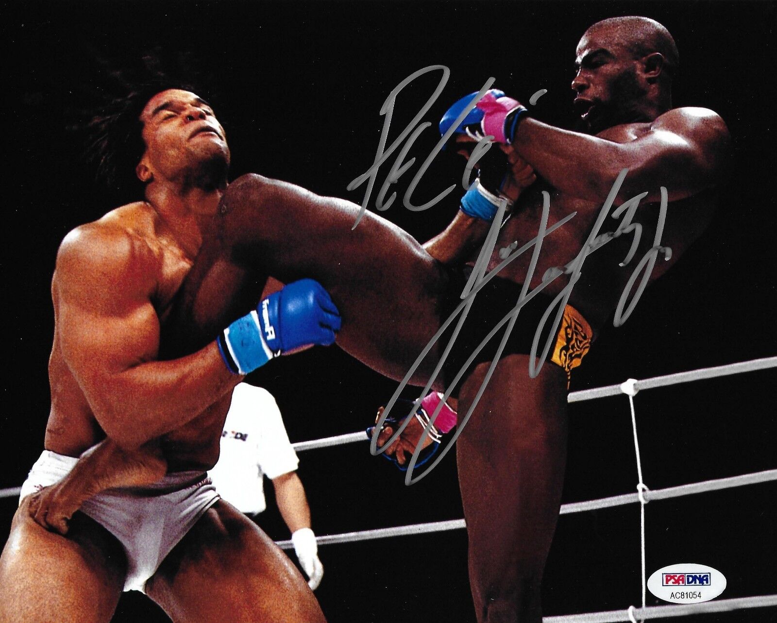 Jose Pele Landi-Jons Signed 8x10 Photo Poster painting PSA/DNA Pride FC 19 MMA Picture Autograph