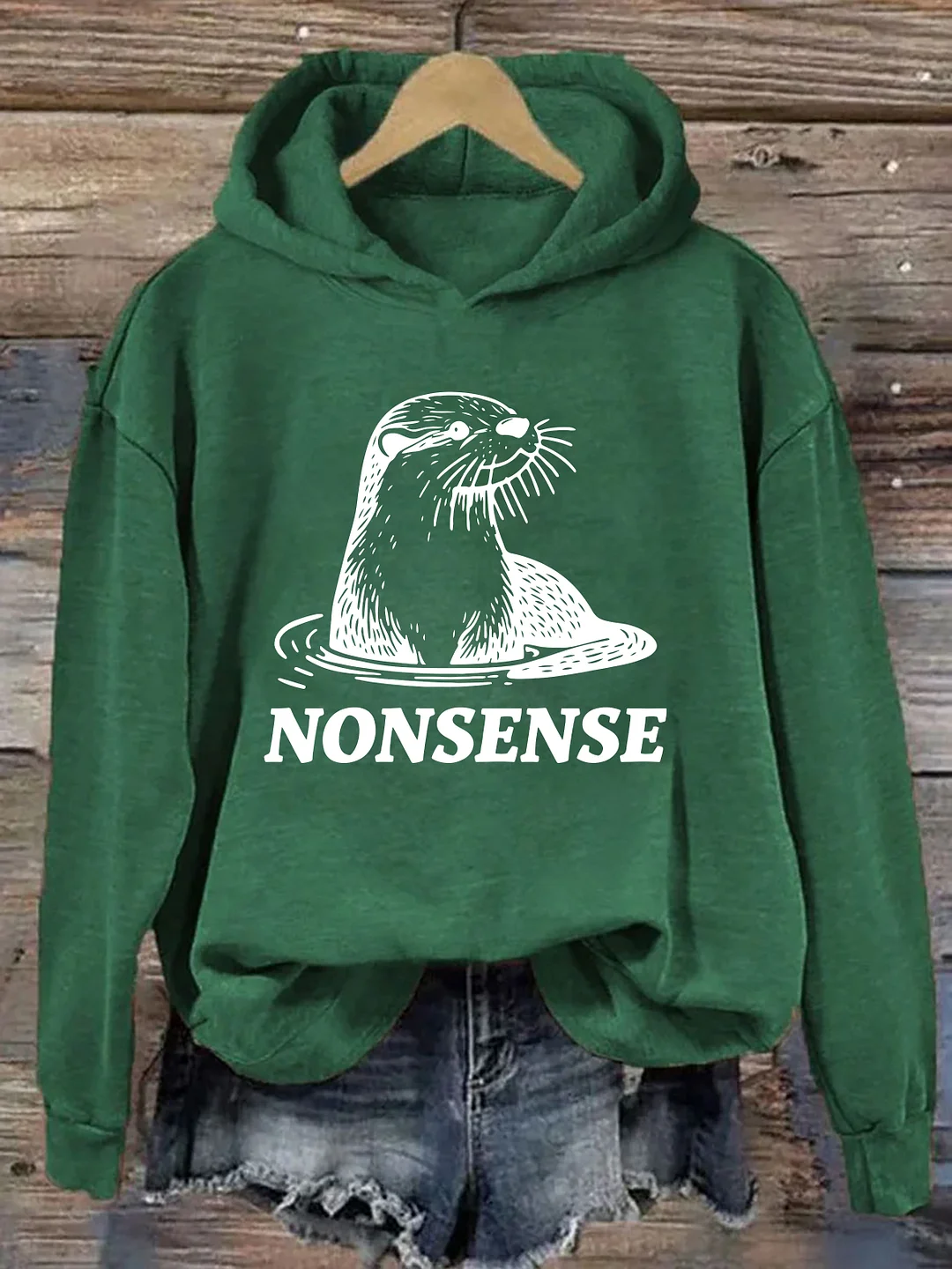 Otter Nonsense Hoodie