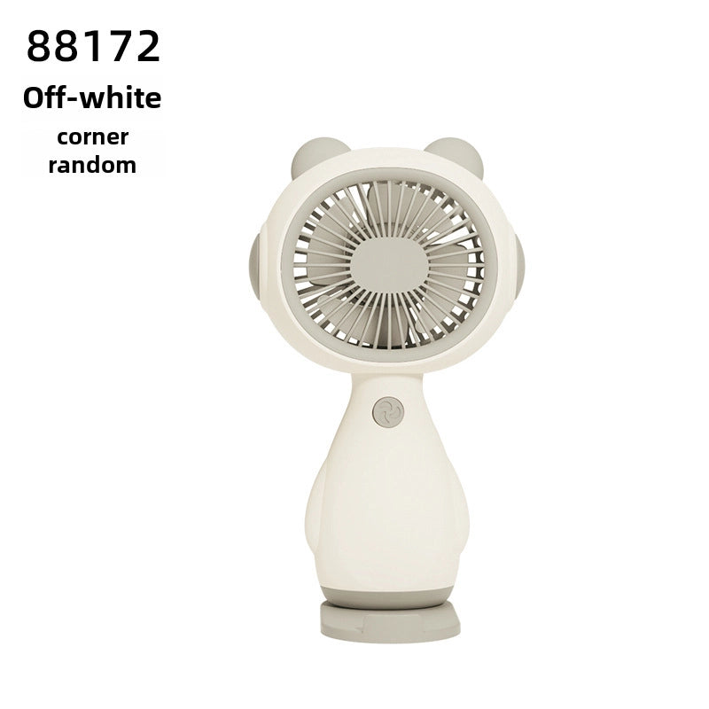 New Flower Mini Hand-held Small Fan Summer Fresh Portable Portable Portable Fan Usb Storage Electric Fan