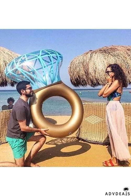 Diamond Ring Inflatable Pool Float