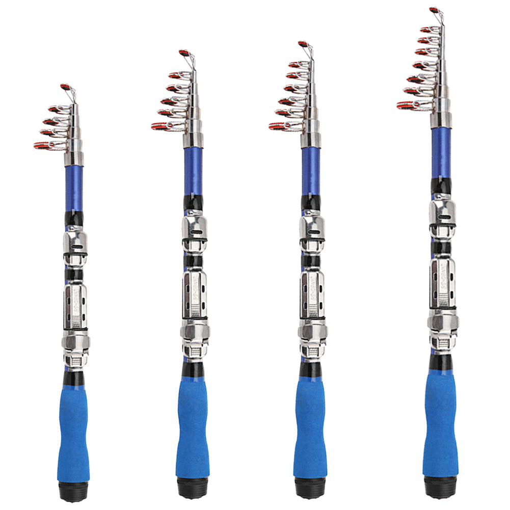 

Portable Mini Fishing Rods Carbon 1m-1.7m Outdoor Rivers Lake Fishing Pole, 1.5m, 501 Original