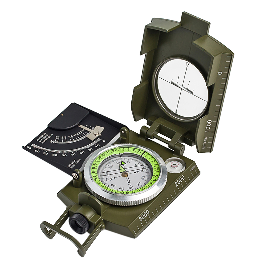 

Waterproof Inclinometer Compass Hiking Boating Survival Navigation Supplies, 501 Original