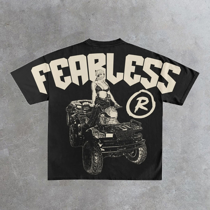 Sopula Girls Fearless Forever Art Graphic Cotton T-Shirt - SOPULA