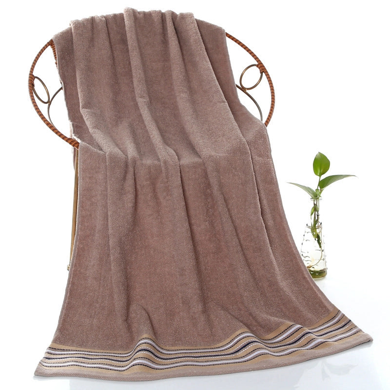 Cotton Bath Towel Household Soft Thickened Cotton Towel Quilt 70*140 Gift Gift Box Export Factory