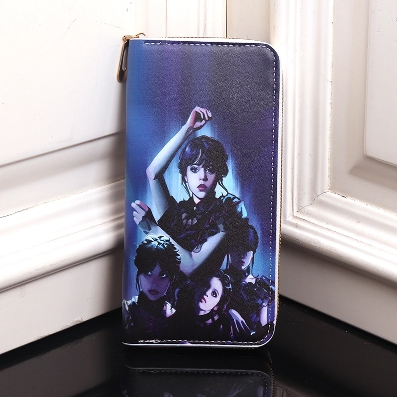 Boy’S Human PVC Pu Leather Zipper Kids Wallets