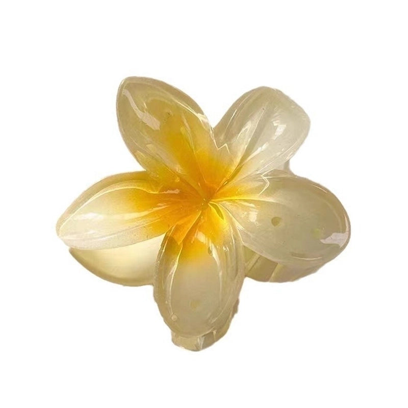 2 Pieces Women’s Sweet Flower Arylic Hair Claws