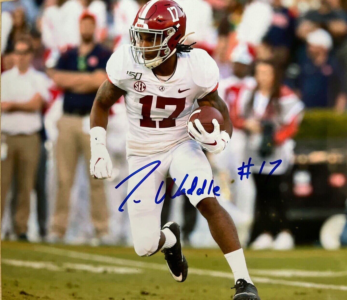 Jaylen Waddle Autographed Signed 8x10 Photo Poster painting ( Dolphins ) REPRINT