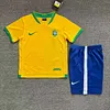 2006 Retro Brazil Home Football Shirt 1:1 Thai Quality Kids Size