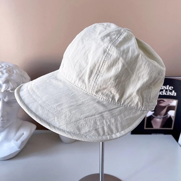 Solid Color Elasticity Sun Protection Men Baseball Cap Soft Top Unisex Korean Version Spring Summer Snapback Dad Hat