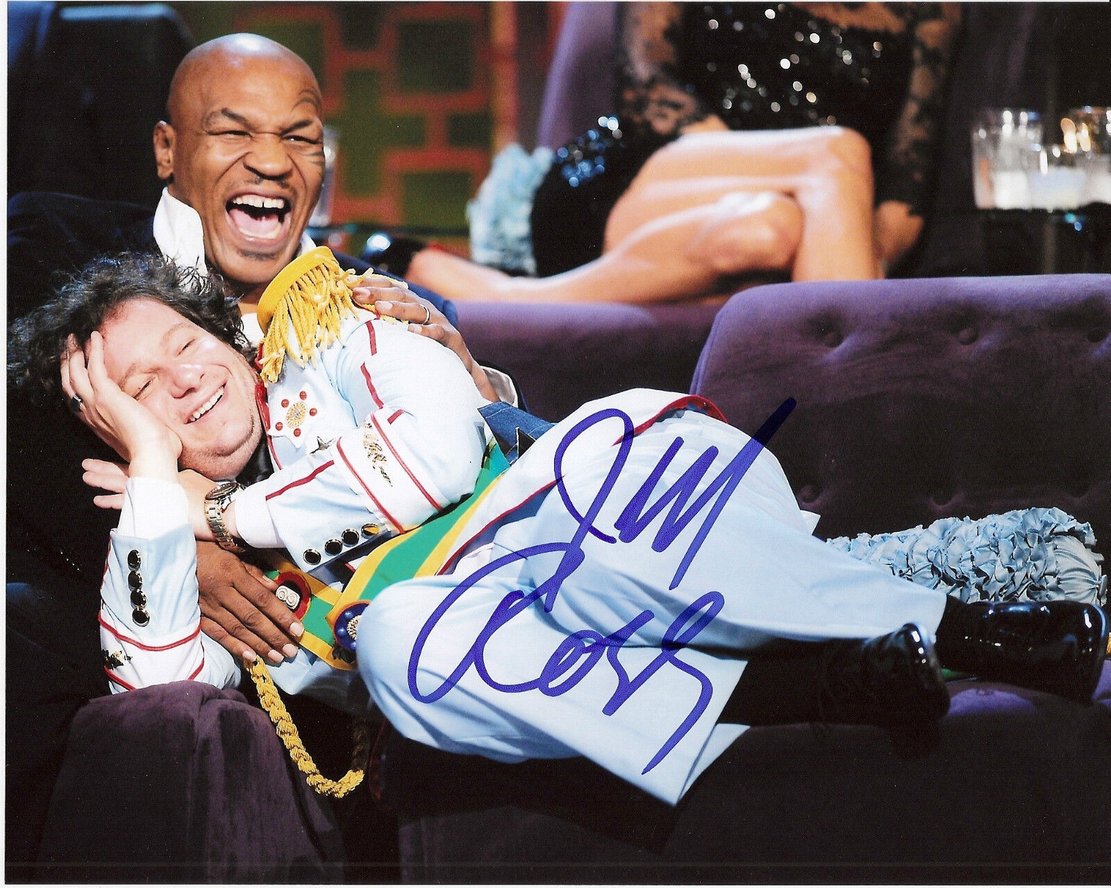 ROASTMASTER JEFFREY ROSS SIGNED 8X10 Photo Poster painting COA JEFF COMEDY CENTRAL COMEDIAN