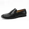 Men's Luxury Patent Leather Penny Loafers