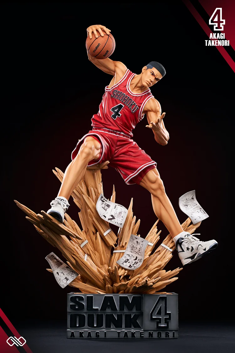 Infinite Studio - Slam Dunk Dynamic Series #5 Takenori Akagi 1/4 &1/6 Statue(GK)-