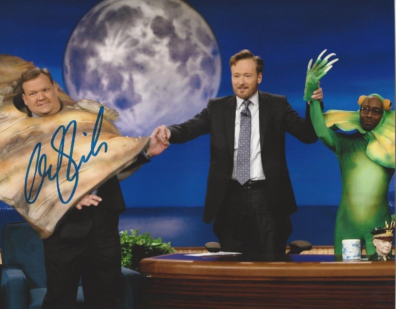 **GFA Conan on TBS *ANDY RICHTER* Signed 8x10 Photo Poster painting MH8 COA**