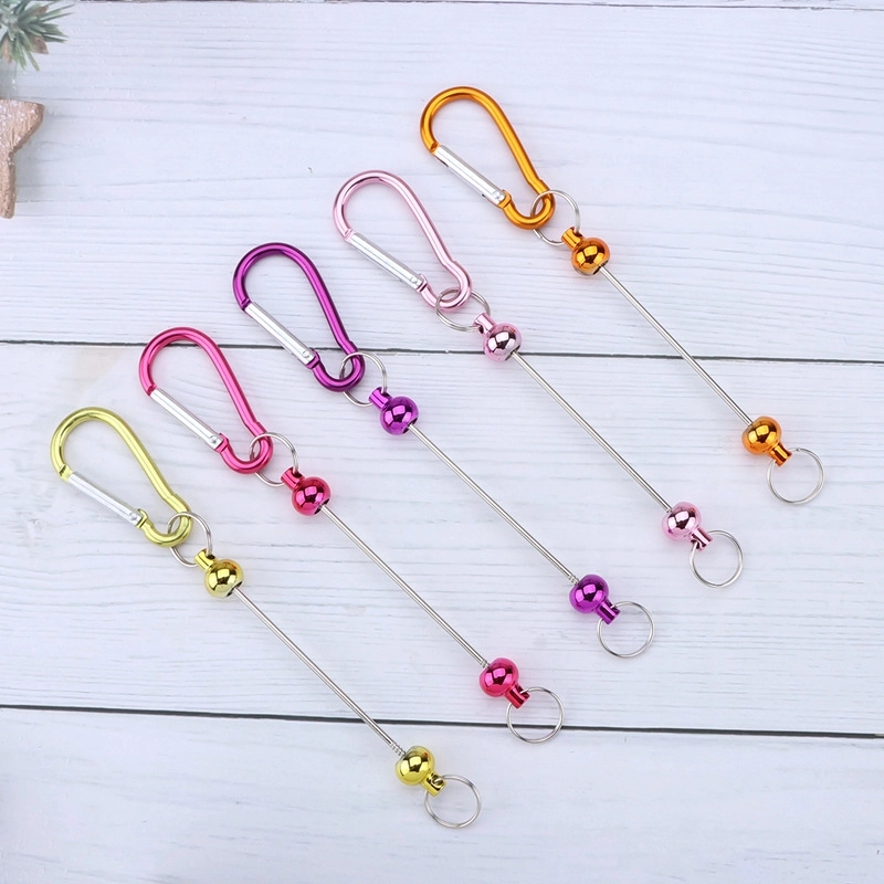 Minimalist Solid Color Aluminum Unisex Carabiner