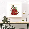 Partial Cross Stitch Kit August 14CT Counted DIY Needlework Decor (H430)(Brand)