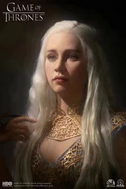 Pre-order Infinity Studio -Game of Thrones Mother of Dragons Daenerys Targaryen [1/1 Scale Life-Size Bust]