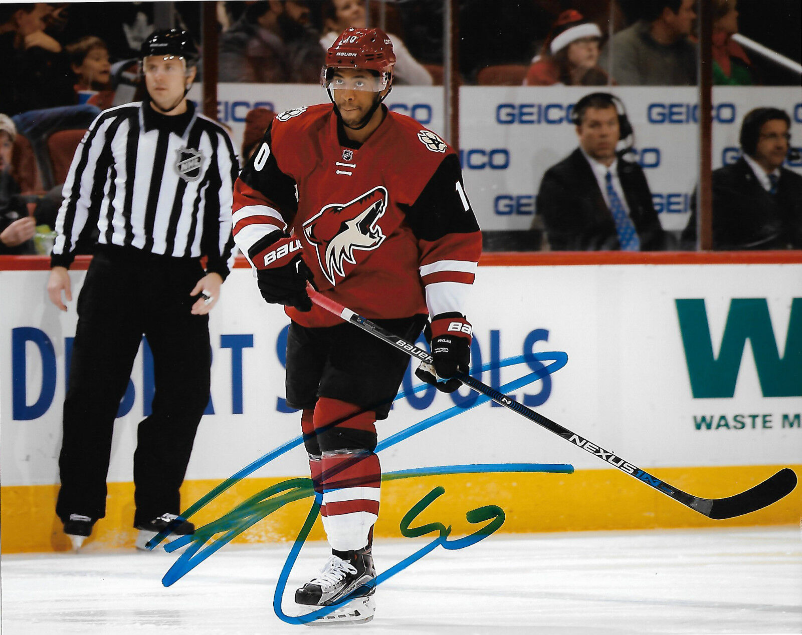 Phoenix Coyotes Anthony Duclair Autographed Signed 8x10 Photo Poster painting COA A