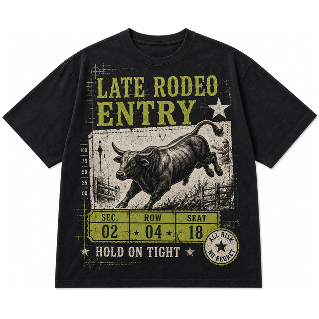 Late Rodeo Cotton T-Shirt