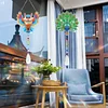 2pcs Owl Peacock Diamond Painting Double-sided Crystal Window Suncatcher Craft Set Birthday Gifts Home Garden Decor Hanging Kit