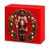 DIY Diamond Art Christmas Gift Box Red Hardboard Holiday Craft Decor Kit