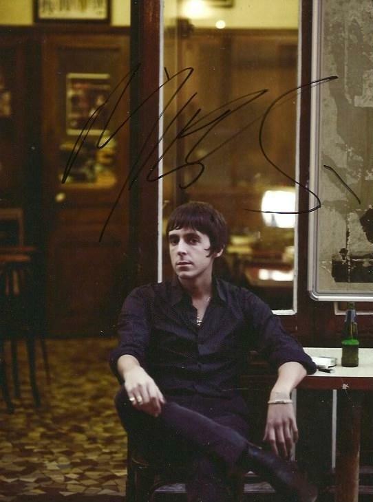 Miles Kane MUSICIAN autograph, In-Person signed Photo Poster painting