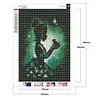 Tiana - Full Round Diamond Painting-(Silhouette style)