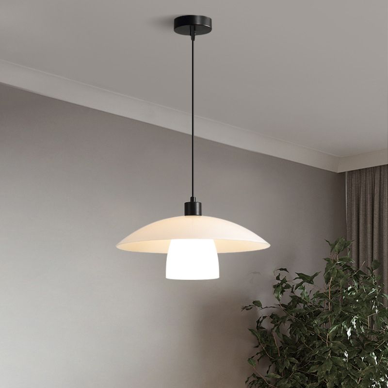 Modern Suspension Pendant Glass Hanging Pendant Light