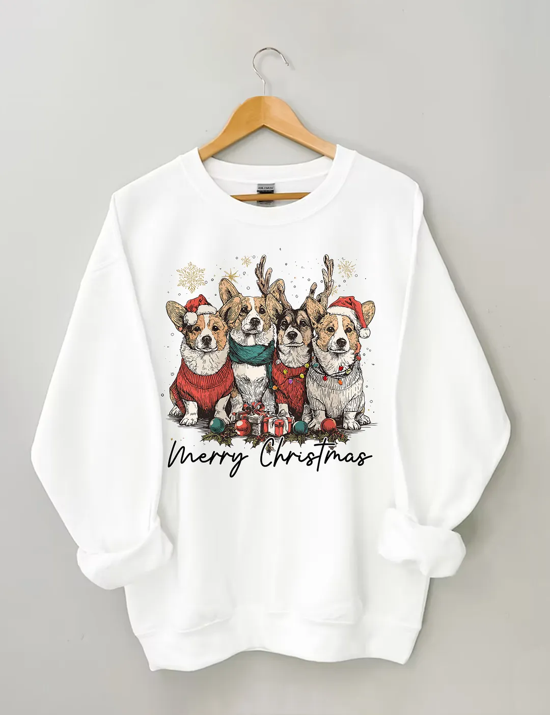 Corgi Christmas Sweatshirt