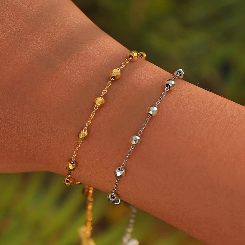 Elegant Lady IG Style Portrait Virgin Mary 304 Stainless Steel 18K Gold Plated Bracelets In Bulk Stainless Steel Bracelets