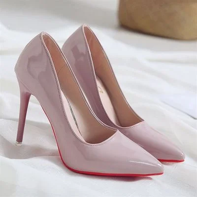 New 2020 Bed High Heels Fun One-time Sexy High Heels Bed Foot Fetish Alternative Passion Sexy Red Bottom