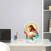 (US Only)2D Flat Print DIY Sunshine Jesus Desktop Diamond Art Kits Double-Sided for Table