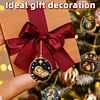 12Pcs Diamond Painting Christmas Ornaments for Adults Round Acrylic DIY